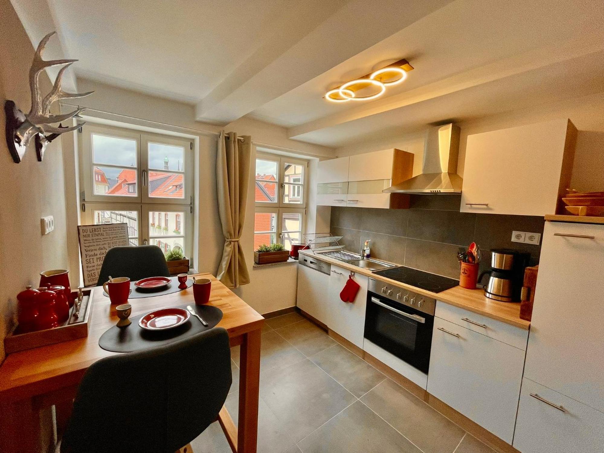Homelikestay: Ferienwohnungen - Wernigerode - Wlan - Bestlage - Liebevolle Einrichtung Esterno foto